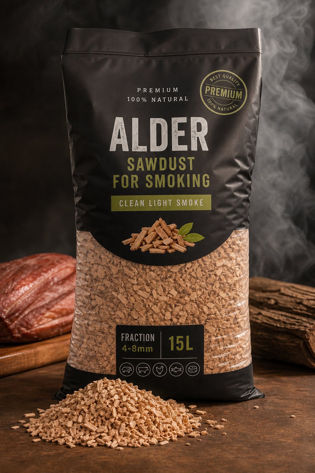 Опилки для копчения